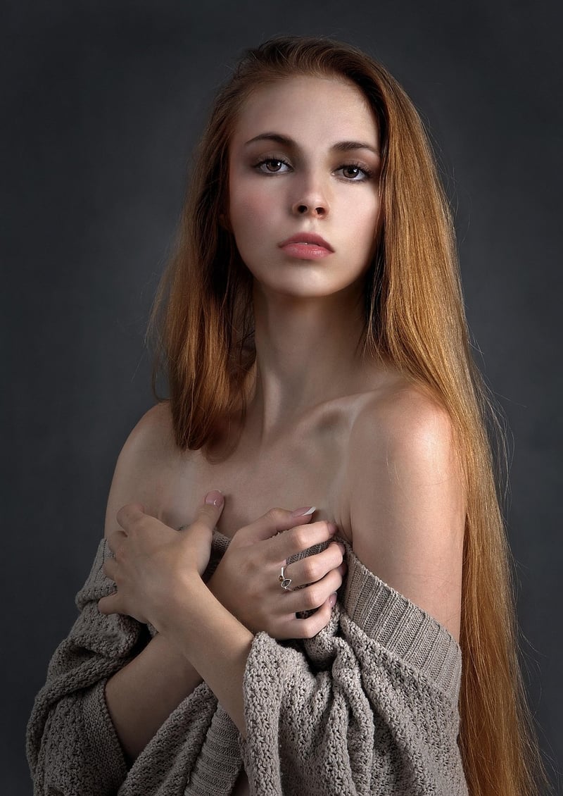 Woman enjoying nature